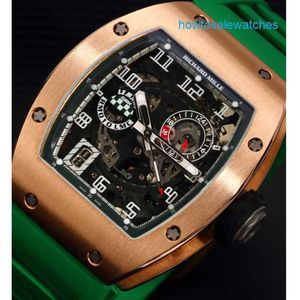 Exciting Wrist Watch Exclusive Wristwatches RM Watch RM010 Rose Gold Le Mans Limited Edition Fashion Leisure Business Sports Machinery Wristwatch