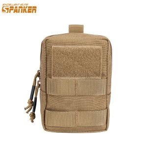 Bags EXCELLENT ELITE SPANKER Tactical Pouch Micro Utility Molle Pocket Sport Hunting Small Bag Multifunction Pouch