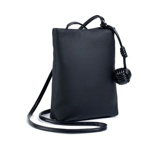 Женские сумки через плечо из натуральной кожи, маленькая сумка, женская сумка для мобильного телефона, модная маленькая сумка для телефона в корейском стиле, макароны