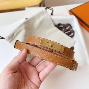 Mode Women Belt Luxury Designer Beltbredd 1,8 cm Klassisk spänne med klänning midje trimdräkt byxor smala midjeband grossist