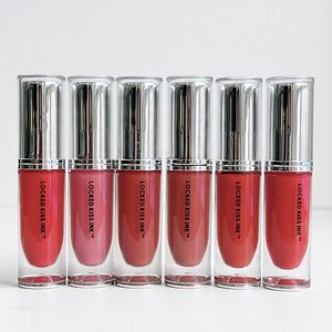 M Brand Lip Gloss Ny 9Color High Quality Girl Lip Cosmetics Locked Kiss Ink 24 Hour Long Hasting Rouge A Levres 4ml Top Beautiful Christmas Gift Girl Makeup Natural