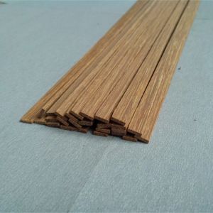 Craft Custom Natural Teak Wood Board Strips 45 cm 50cm x 2/3/4/5/6/7/10/20mm 0,67 mm för DIY träbearbetningsmöbler heminredning