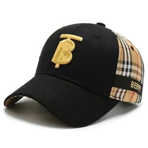 Ball Caps Fashion Nowy projektant klasyczny baseball dla mężczyzn Women End Cap Retro Plaid Letter Sun Bucket Hat