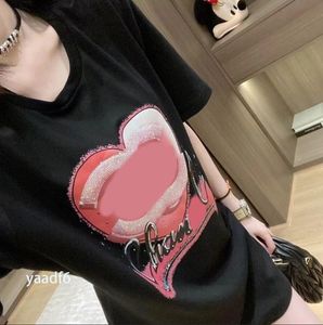 t Shirt Designer Womens Round Neck Pure Cotton 5a Luxury Monogram Print Undershirt Mens Casual Fashion