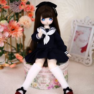 Lodowate DBS 14 Dream Fairy Doll Match Girl Mechanical Body Sailor Suit Cute Doll 16 -calowy pełny zestaw 40 cm SD 240311