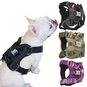 New LED Luminescent Chest Shoulder Strap Explosion Proof Traction Rope for Large and Medium Sized Dog Pet Supplies