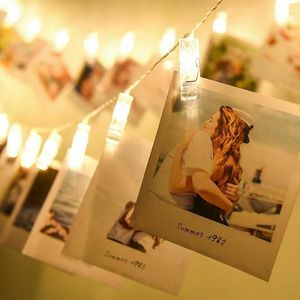 10 30 50 Picture appese a LED PO PEG CLIP LUCI FAIRI LUCI DI FATTO COMPLEANNO COMPLEANNO POGRAFICA DECORE1210H