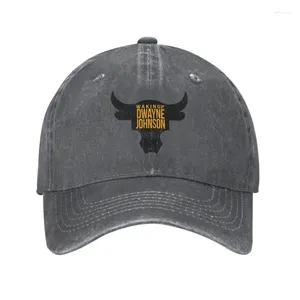 Ball Caps Personalized Cotton The Dwayne Baseball Cap Outdoor Women Men's Adjustable Johnson Bull Dad Hat Autumn