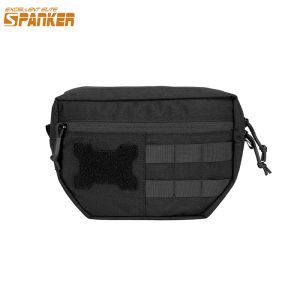 Väskor Utmärkt elit spanker Tactical Molle Pouch Military EDC Tool Bag Hunting Accessory Bag Vest Equipment Pack