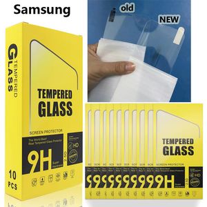 High Aluminum Big Arc 3D 9H 0.33mm Clear HD Anti-fingerprint 2.5D Tempered Glass For Samsung A52 a13 A40 a60 A71 a30 A32 Screen Protector with retail box