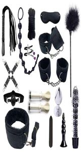 573C Jogos Fetiche Ajustáveis Acessórios Eróticos Seguro BDSM Restrições Kits Iniciantes Sm Bondage Set para Mulheres Mens 2107226770072