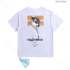 Camicie estive di lusso Magliette da uomo e da donna Designer Off Abbigliamento T-shirt larghe Top Uomo Casual Street Graffiti Camicia Felpa Magliette a maniche corte Off 5WZN