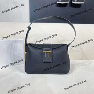 Damen-Schulterhandtasche im Luxus-Taschen-Design, Tf-New Letter, modisch, vielseitig, Kissentasche, Unterarm-Handtasche, klassische kleine quadratische Messenger-Handtasche