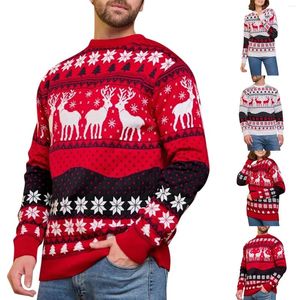 Erkek Sweaters Adam O Boyun Kar Tanesi Noel Noel Swat Gömlekleri Kadın Kırpılmış Sweatshirt Puff Kılıf Erkekler Kış Sweater