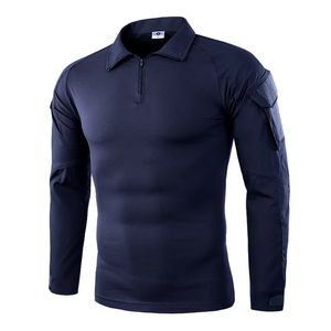 Männer Langarm Ladung Hemd Blusen Camo Military Tactical Hemden für schnelle trockene Camping -Fischerei Armee Mann Kleidung 3xl 240306