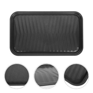 Förkläden Non Stick Iron Baking Pan Cast Griddle Grill Camping Barbeque Barbecue Plate Nonstick BBQ Tray Fish Spis