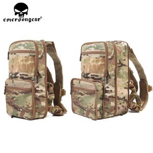 Borse Emersongear D3 Zaino tattico multiuso Borse a tracolla per esterni MOLLE Esercito militare Airsoft Borsa per idratazione EM9324