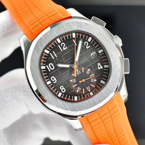 Männer Watch Designer Uhren hochwertige Orange 5968 Automatische Bewegung 41 mm Größe PP Edelstahlgurt wasserdichtes Sapphire Montre Reloj