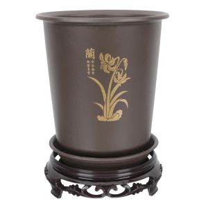 Planters Clivia Flowerpot Planting Container Bonsai Fence Decorations Outdoor Planter Pots Abs Plastic Indoor Flowerpots