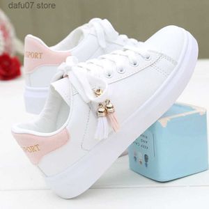 Dress Shoes Fashionable Little White for Women 2023 Autumn New Student Flat Bottom Board Internet Popular Sports WomensH240313