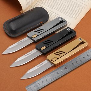 Theone balisong livre-swing rabanete faca dobrável CPM-154 lâmina cnc liga de alumínio lidar com facas de bolso bm42 edc ferramentas