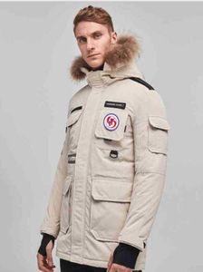 Designer Jacket Jnd E Ditu Mkle Mk Meng Luxury Winter Outdoor Table Down Mens Womens Raccoon Dog Hair Thicked Medium Long Casual7342243