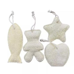 Bath Brushes, Sponges & Scrubbers Bath Brushes Sponges Scrubbers Cute Animal Fish Bear Star Heart Shaped Natural Loofah Sponge Rra Dro Dhmj0