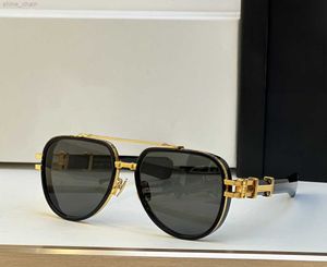 Дизайнерские солнцезащитные очки для мужчин и женщин Лето 147 из чистого титана Открытый роскошный стиль Модные очки с защитой от ультрафиолета UV-400 Ретро пластина Овальная полнокадровая случайная коробка