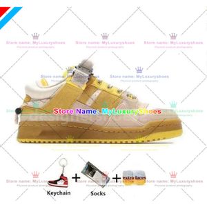 Designer Casual Shoes Forum Low Sneakers Bad Bunny Men Women 84s Trainer Back to School Yoyogi Park Suede Leather Easter Egg Low Brown Designer Sneakers Trainer 925