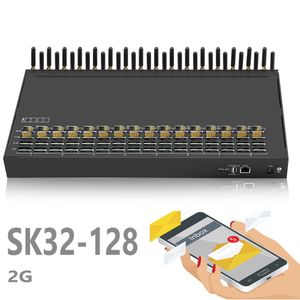 Skyline 32 Ports 128 Sims SMS GATEWAY SMPP 2G SMS ADLER GSM SK 32-128 EJOIN GSM GATEWAY 4G LTE GATEWAY RG 45 Hot Selling 32 Port USB GSM Modem Pool MTK Support