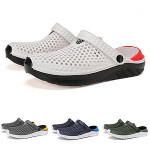 Women Solid Color for Men Slippers Hots Slip Resistant Black White Yellow Breathable Mens Indoors Walking Shoes GAI A111 511 Wo S