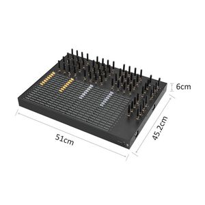 Supporto tecnico gratuito a buon mercato SK64-64 SMS Gateway Bulk SMS Modem 2G GSM Anti Sim Block SMS Supporto dispositivo SMS al comando USSD/API/SMPP Faster Invio Velocità