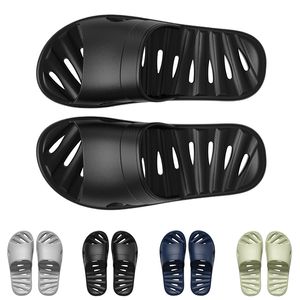Women Bath Solid Slippers for Men Color Hots Slip Resistant Black White Lavender Breathable Mens Womens Indoor Walking Shoe 67 s s