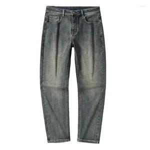 Herren Jeans Ankunft Frühling Retro Denim Hosen Baumwolle Stretchy Baggy Streetwear für Männer