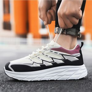 2024 homens tênis de plataforma casual sapatos esportivos ao ar livre tênis de corrida moda de alta qualidade rendas até tênis para masculino 39-45