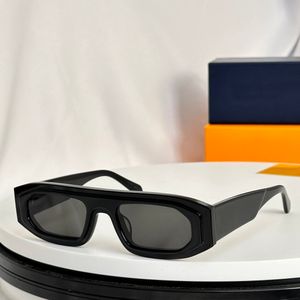 Sunglasses Black Dark Gray Lenses Men Women Designer Shades Lunettes de Soleil Glasses Occhiali da sole UV400 Eyewear