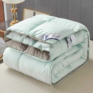 Comforters sätter hushållshotellvit gås ner täcken filt sommar täcke ner tröst drottning tröstare yq240313