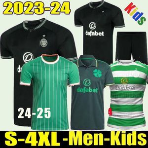 2023 2024 Celts 23 24 Irish Origins Soccer Джерси KYOGO Специальная футбольная рубашка мужская детская форма Дома в гостях ДАЙЗЕН МакГРЕГОР 120 лет Hoops Anniversary