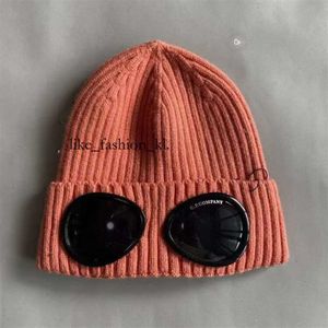 cp compagny beanie veste cp beanie For Men Women Hat Designer Two Lens Glasses Goggles Beanies Men Knitted Hats Skull 725 entreprise cp beanie