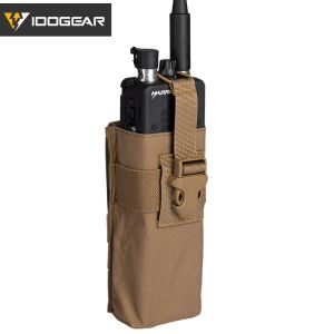 Torby Idogear Airsoft Radio torebka dla Walkie Talkie Molle Mbitr AN/ Tri PRC148 152 Ourdoor Sports Tactical Tool narzędzie 3552