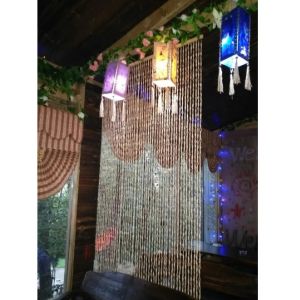 Dividers Curtains straw corn leaves door straw braid partition handmade reed curtain hanging room divider screen partition separador de