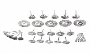 30 teile/satz Edelstahl Draht Pinsel Set Reiniger Polieren Pinsel Cup Rad Für Dremel Dreh Werkzeug sN498760890