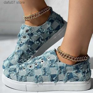 Dress Shoes Baseball Softball Shoes Large size womens shoes cloth new summer singles one foot denim beggarH240313