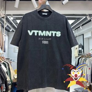 素敵な洗浄されたTシャツの男性女性最高品質2024SSサマースタイルTシャツ240313