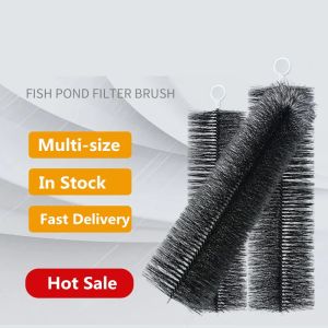 Tools 5pcs Koi Fish Pond Filter Brush 30/40/50cm Aquarium Cleaning Biochemical Prefilter Skimmer Brush Replacement Filtration System