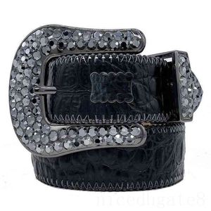 Metal letter bb designer belt men diamond luxury belts crystal leather woman comfortable size free ceinture fashionable accessories large women belt black GA05 I4