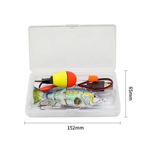 small 10cm Robotic Swimming Lures Fishing Auto Electric Lure Bait Wobblers For Swimbait USB Rechargeable Flashing LED light 240312