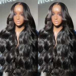 Synthetic Wigs Chignons Body Wave Lace Front Hair Wigs For Women Lace Wig 13X4 Lace Frontal Wig Transparent 13x6 Lace Frontal Wig ldd240313