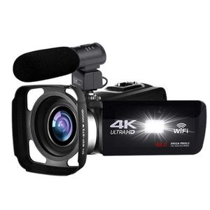 デジタルカメラは、Rise -4K Camcorder 48MP Night Vision WiFi Control Digital Cameraを使用してクリスタルクリア映像をキャプチャします -  v otioaに最適です