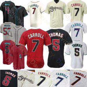 Camisa de beisebol Corbin Carroll Alek Thomas Ketel Marte Zac Gallen Paul Sewald Randy Johnson Merrill Kelly Gurriel Jr.